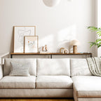 Slim Console Table with Charging Station