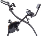 Slim Cycle 2-In-1 Stationary Flat Fold Exercise Bike