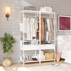 Slim Hall Tree Entryway Coat Rack Bench Drawer