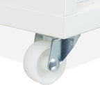 Slim Rolling Cart Toilet Brush Holder 79x17x75CM