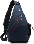 Sling Bags for Men 8 Pockets One Shoulder