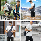 Sling Bags for Men 8 Pockets One Shoulder