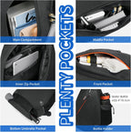 Sling Bags for Men 8 Pockets One Shoulder