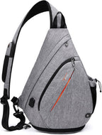Sling Bags for Men 8 Pockets One Shoulder