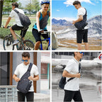 Sling Bags for Men 8 Pockets One Shoulder