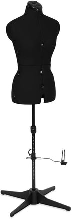 Small Adjustable Dressmakers Dummy in Plain Fabric