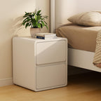 Small Bedside Table Slim with 3 Drawers Assembled