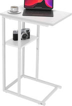 Small C Shaped End Table Slim Narrow Couch