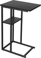 Small C Shaped End Table Slim Narrow Couch
