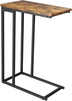 Small C Shaped End Table Slim Narrow Couch