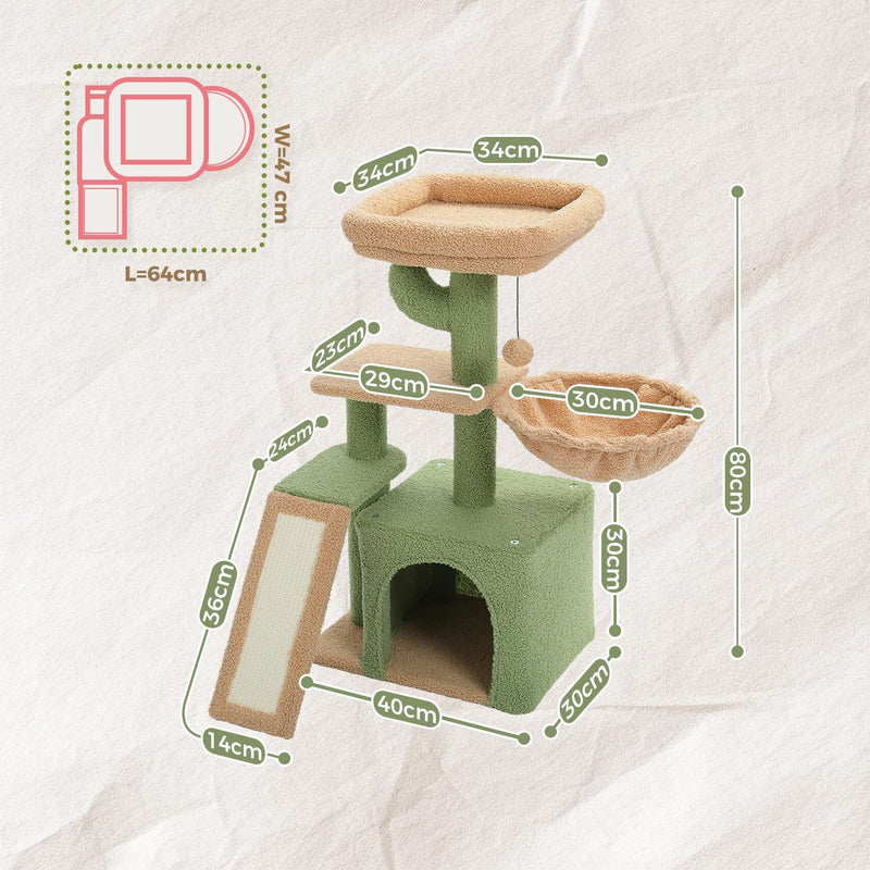 Small Cat Tree Tower