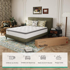 Small Double Mattresses 9.8 Inch Deep Pocket Sprung