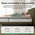 Small Double Mattresses 9.8 Inch Deep Pocket Sprung