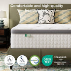 Small Double Mattresses 9.8 Inch Deep Pocket Sprung