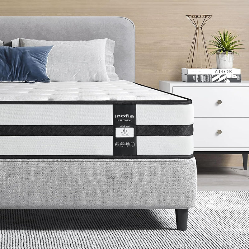 Mattress Memory Foam Hybrid Sprung