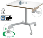 Small Foldable Sit Stand Desk Compact Laptop