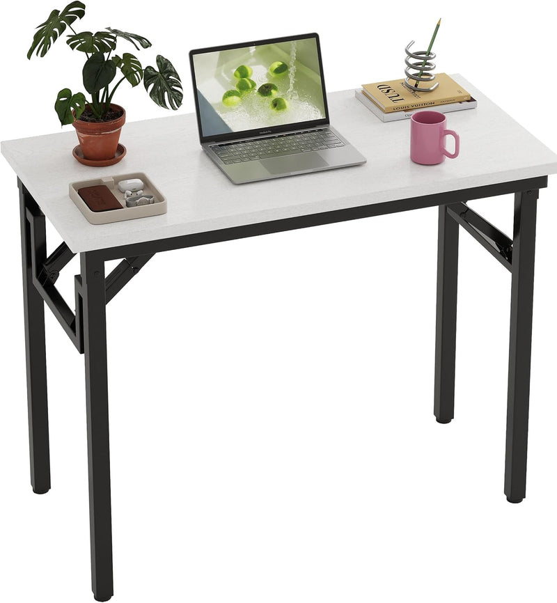 Small Folding Desk No Assembly- Computer