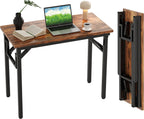 Small Folding Desk No Assembly- Computer