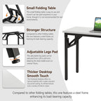 Small Folding Desk No Assembly- Computer