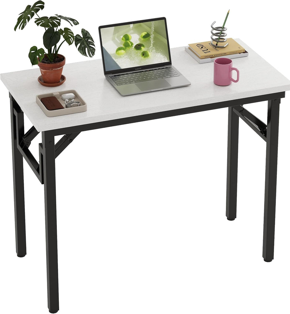 Small Folding Desk No Assembly Computer