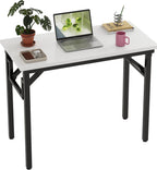 Small Folding Desk No Assembly Computer
