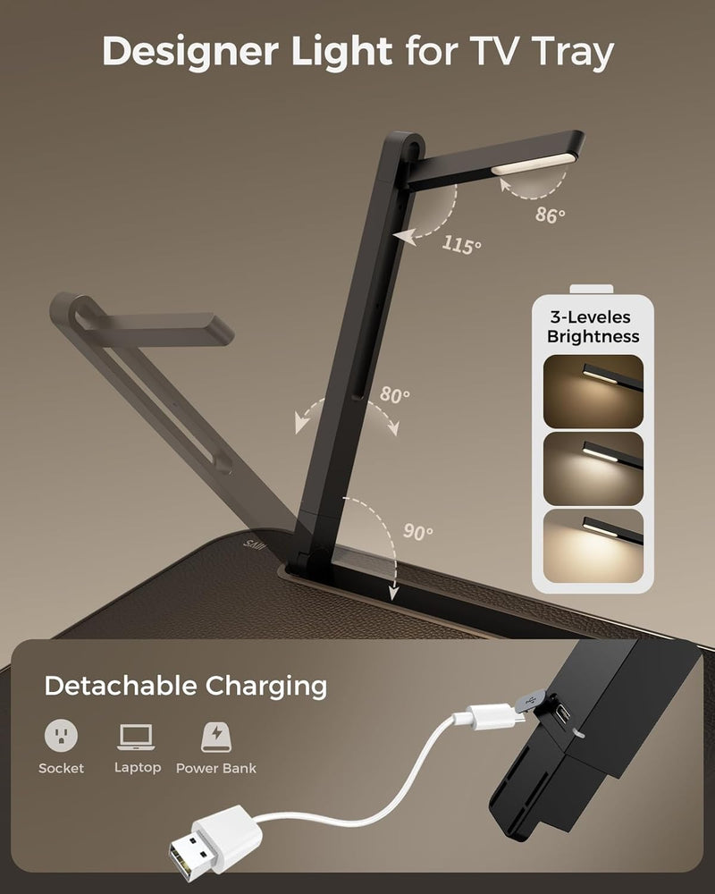 Small Folding Table Height Tilt Adjustable Sofa Laptop