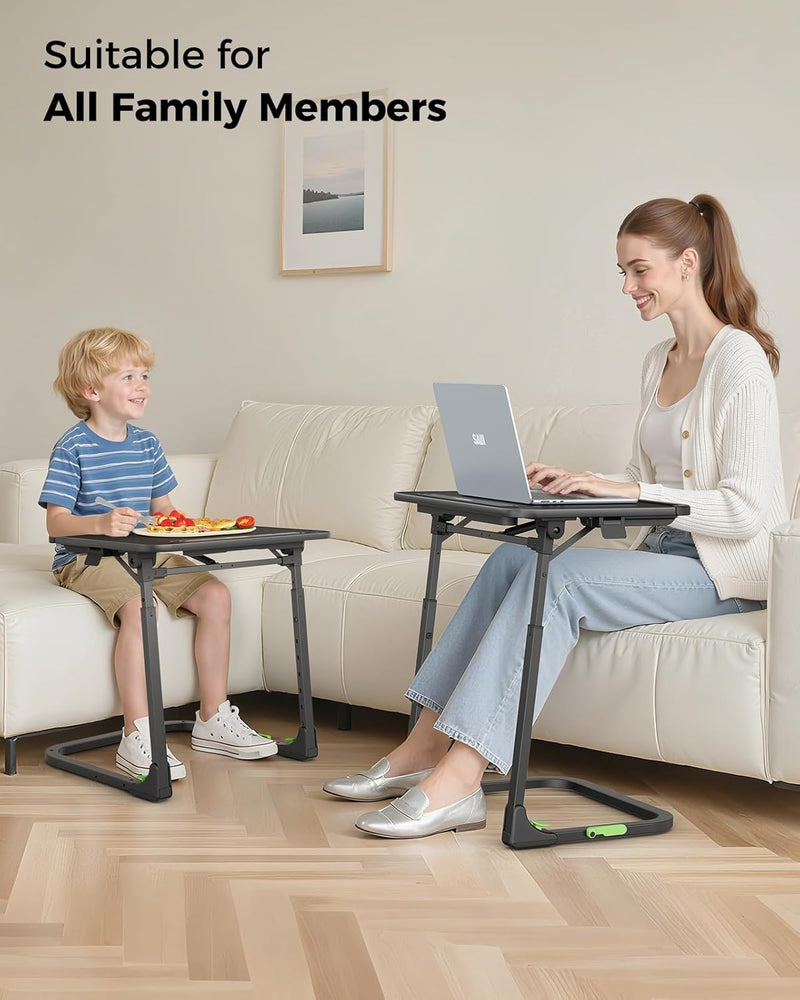 Small Folding Table Height Tilt Adjustable Sofa Laptop