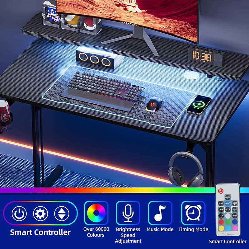Small Gaming Desk Computer 100x50x88CM Table