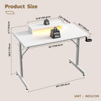 Small Gaming Desk LED Computer