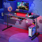 Small Gaming Desk LED Computer