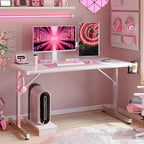 Small Gaming Desk LED Computer