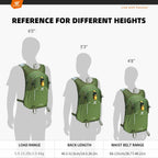 Small Hiking Backpack 15L Travel Rucksack Lightweight Daypack