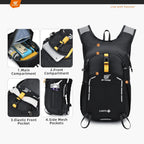 Small Hiking Backpack 15L Travel Rucksack Lightweight Daypack