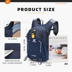 Small Hiking Backpack 15L Travel Rucksack Lightweight Daypack