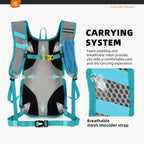 Small Hiking Backpack 15L Travel Rucksack Lightweight Daypack