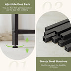 Small L Shaped Desk with Power Outlets 100