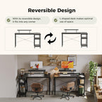 Small L Shaped Desk with Power Outlets 100
