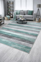 Small Large Duck Egg Wave Design Area Rugs