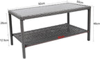 Small Outdoor Coffee Side End Table for Outside