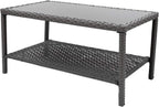 Small Outdoor Coffee Side End Table for Outside