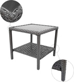 Small Outdoor Coffee Side End Table for Outside