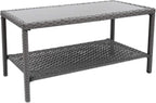 Small Outdoor Coffee Side End Table for Outside