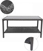 Small Outdoor Coffee Side End Table for Outside