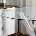 Small Round Dining Table Retro Kitchen 2 Seat