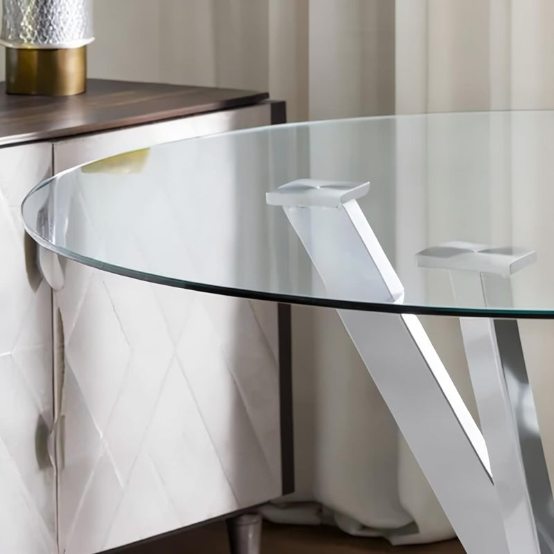 Small Round Dining Table Retro Kitchen 2 Seat