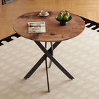 Small Round Dining Table Retro Kitchen 2 Seat
