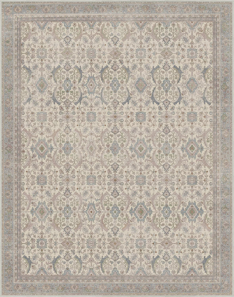 Small Rug Oat Taupe Washable Non-Slip Hallway