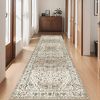 Small Rugs Non-Slip Faux Wool Door Mat