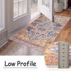 Small Rugs Non-Slip Faux Wool Door Mat