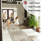Small Rugs Non-Slip Faux Wool Door Mat